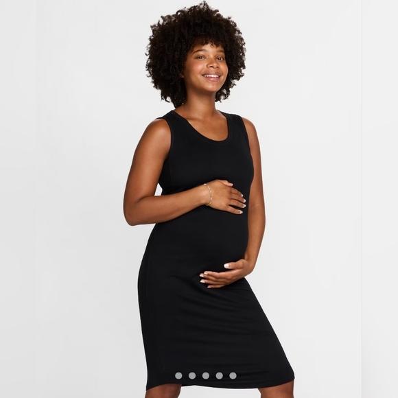 Nike Dresses & Skirts - Nike (M)Women's Dri-FIT Slim-Fit Knit Dress(Maternity)